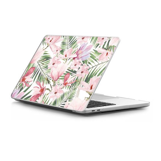 Blush pink lavender green watercolor tropical floral – CASETiFY