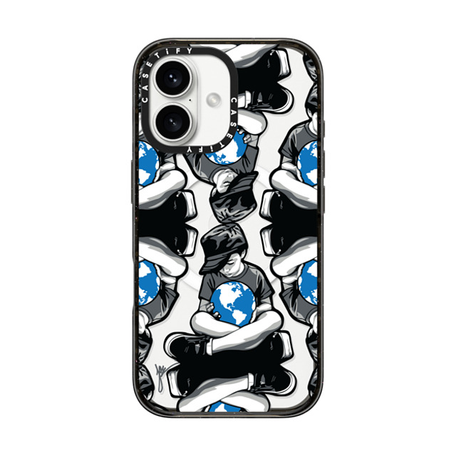 Joe Iurato x CASETiFY iPhone 16 Case Emerging,Pop Art Black Impact Case MagSafe Compatible Inheritance by Joe Iurato Father's Day Joe Iurato x CASETiFY iPhone 16 Case Emerging,Pop Art Black Impact Case MagSafe Compatible Inheritance by Joe Iurato Father's Day