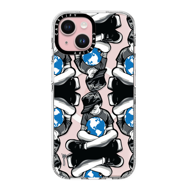 Joe Iurato x CASETiFY iPhone 15 Case Emerging,Pop Art Clear Clear Case MagSafe Compatible Inheritance by Joe Iurato Father's Day Joe Iurato x CASETiFY iPhone 15 Case Emerging,Pop Art Clear Clear Case MagSafe Compatible Inheritance by Joe Iurato Father's Day