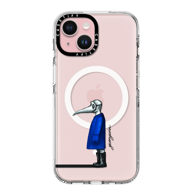 YeonYeoin x CASETiFY iPhone 15 ケース Emerging,Fine Art クリア クリア ケース MagSafe対応 A BIRD Back to School YeonYeoin x CASETiFY iPhone 15 ケース Emerging,Fine Art クリア クリア ケース MagSafe対応 A BIRD Back to School