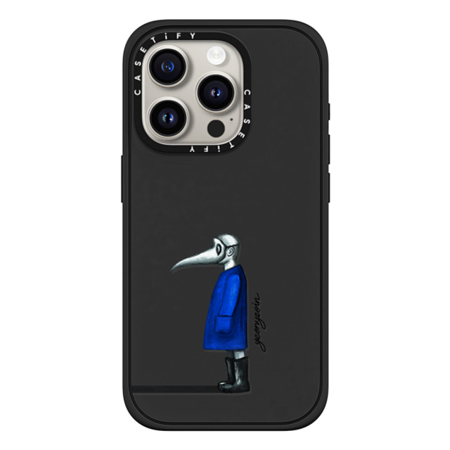 YeonYeoin x CASETiFY iPhone 15 Pro ケース Emerging,Fine Art マットブラック インパクトケース MagSafe対応 A BIRD Back to School YeonYeoin x CASETiFY iPhone 15 Pro ケース Emerging,Fine Art マットブラック インパクトケース MagSafe対応 A BIRD Back to School