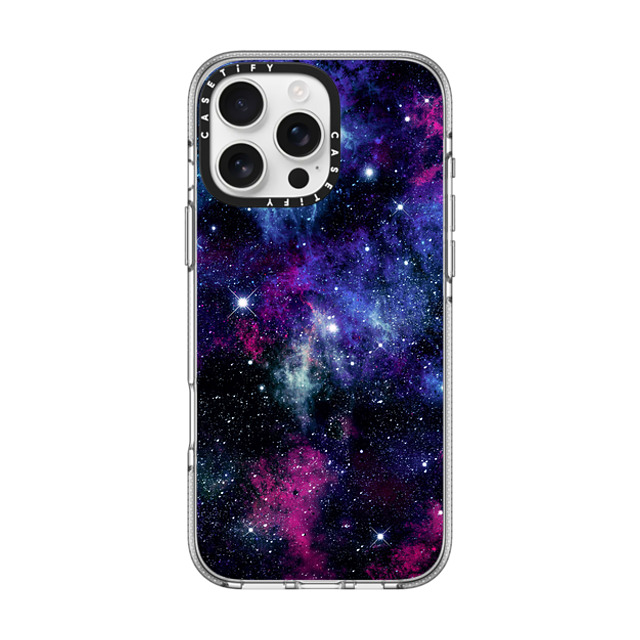 Organic Saturation x CASETiFY iPhone 16 Pro Max ケース クリア クリア ケース MagSafe対応 Galaxy Stars 3