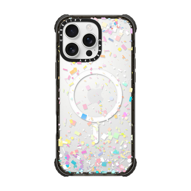 Organic Saturation x CASETiFY iPhone 16 Pro Max ケース Pattern,Abstract ブラック ウルトラ インパクトケース MagSafe 対応 Pastel Confetti Explosion Transparent Father's Day Organic Saturation x CASETiFY iPhone 16 Pro Max ケース Pattern,Abstract ブラック ウルトラ インパクトケース MagSafe 対応 Pastel Confetti Explosion Transparent Father's Day