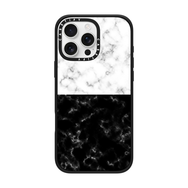Organic Saturation x CASETiFY iPhone 16 Pro Max ケース Minimalism,Monochrome マットブラック インパクトケース MagSafe対応 Black or White Marble Father's Day Organic Saturation x CASETiFY iPhone 16 Pro Max ケース Minimalism,Monochrome マットブラック インパクトケース MagSafe対応 Black or White Marble Father's Day