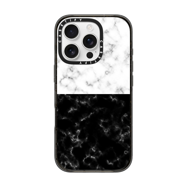 Organic Saturation x CASETiFY iPhone 16 Pro Case Minimalism,Monochrome Black Impact Case Black or White Marble Mother's Day Organic Saturation x CASETiFY iPhone 16 Pro Case Minimalism,Monochrome Black Impact Case Black or White Marble Mother's Day
