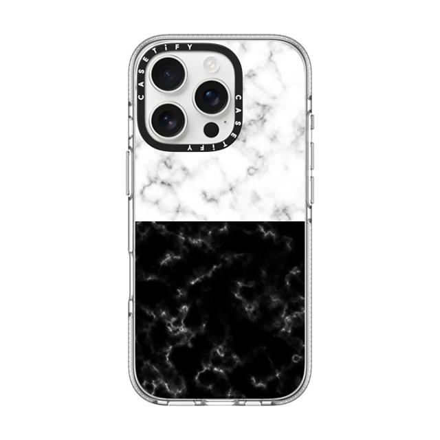 Organic Saturation x CASETiFY iPhone 16 Pro ケース Minimalism,Monochrome クリア クリア ケース MagSafe対応 Black or White Marble Father's Day Organic Saturation x CASETiFY iPhone 16 Pro ケース Minimalism,Monochrome クリア クリア ケース MagSafe対応 Black or White Marble Father's Day