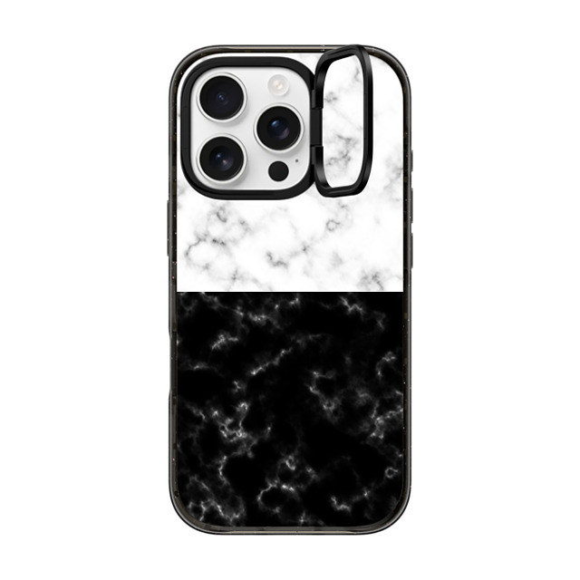 Organic Saturation x CASETiFY iPhone 16 Pro ケース Minimalism,Monochrome ブラック インパクトリングスタンドケース MagSafe対応 Black or White Marble Father's Day Organic Saturation x CASETiFY iPhone 16 Pro ケース Minimalism,Monochrome ブラック インパクトリングスタンドケース MagSafe対応 Black or White Marble Father's Day