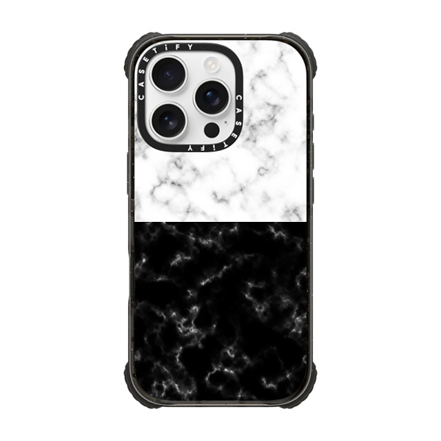 Organic Saturation x CASETiFY iPhone 16 Pro ケース Minimalism,Monochrome ブラック ウルトラ インパクトケース MagSafe 対応 Black or White Marble Father's Day Organic Saturation x CASETiFY iPhone 16 Pro ケース Minimalism,Monochrome ブラック ウルトラ インパクトケース MagSafe 対応 Black or White Marble Father's Day