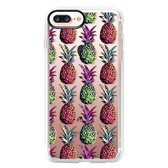 Party Pineapple Pattern Transparent – CASETiFY