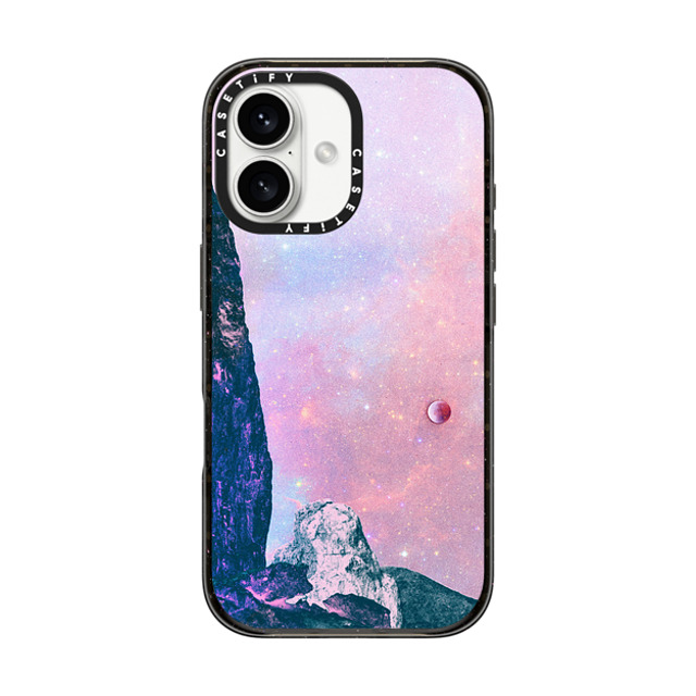Organic Saturation x CASETiFY iPhone 16 ケース Space,Fine Art ブラック インパクトケース MagSafe対応 Pastel Lunar Landscape Father's Day Organic Saturation x CASETiFY iPhone 16 ケース Space,Fine Art ブラック インパクトケース MagSafe対応 Pastel Lunar Landscape Father's Day