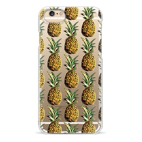 Tropical Pineapple Pattern Transparent – CASETiFY