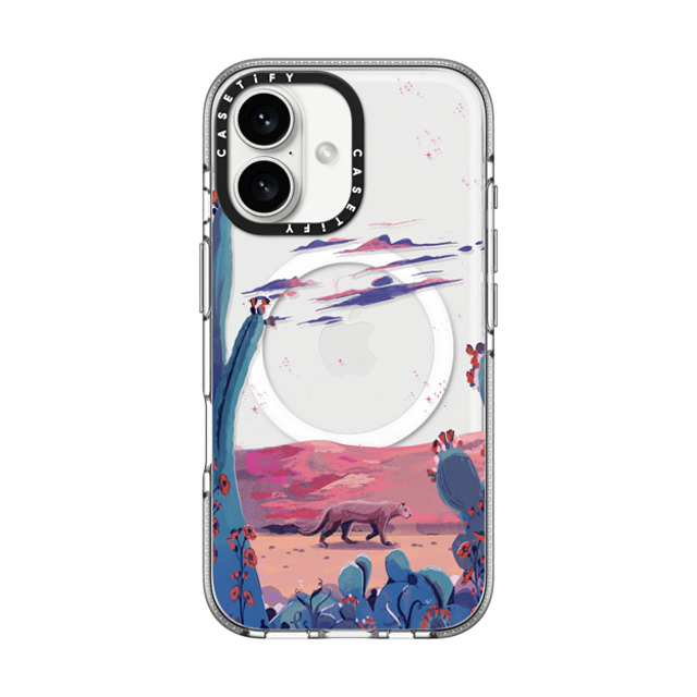 Papio Press x CASETiFY iPhone 16 ケース クリア クリア ケース MagSafe対応 Saguaro by Papio Press Father's Day Papio Press x CASETiFY iPhone 16 ケース クリア クリア ケース MagSafe対応 Saguaro by Papio Press Father's Day