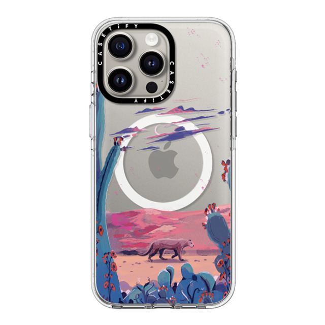 Papio Press x CASETiFY iPhone 15 Pro Max Case Clear Clear Case MagSafe Compatible Saguaro by Papio Press Papio Press x CASETiFY iPhone 15 Pro Max Case Clear Clear Case MagSafe Compatible Saguaro by Papio Press
