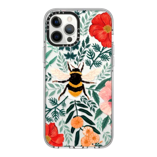 iPhone 12 Pro Max - Bee in the Flowers by Papio Press