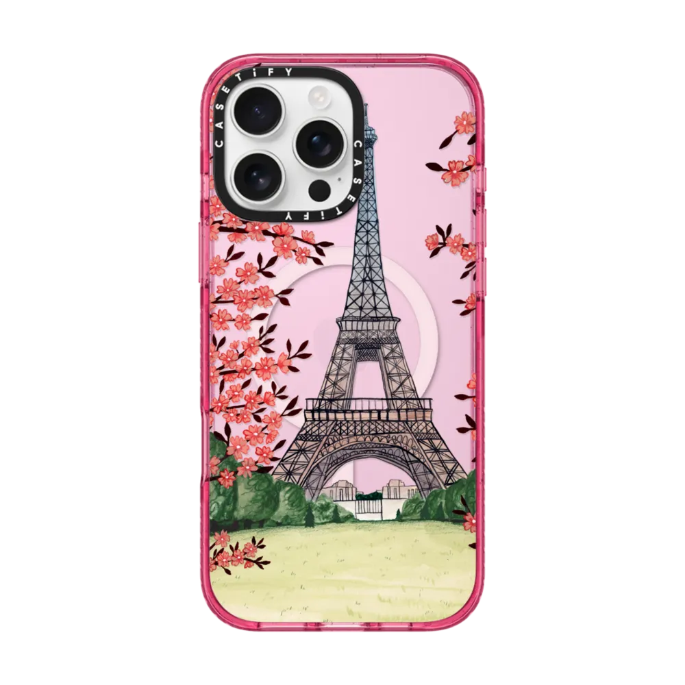 Impact iPhone 16 Pro Max Case MagSafe Compatible - Paris by Papio Press