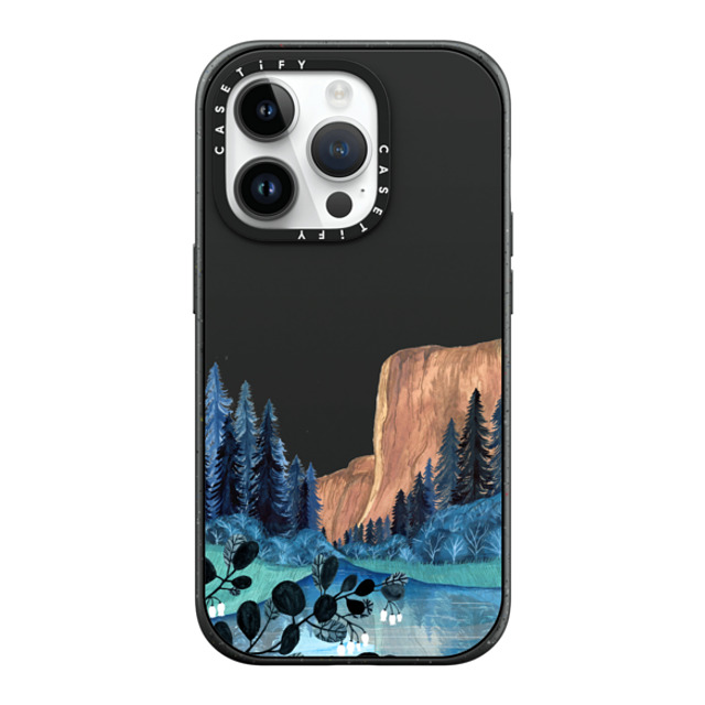 Papio Press x CASETiFY iPhone 14 Pro ケース マットブラック インパクトケース MagSafe対応 Yosemite by Papio Press