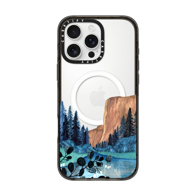 Papio Press x CASETiFY iPhone 16 Pro Max ケース ブラック インパクトケース MagSafe対応 Yosemite by Papio Press