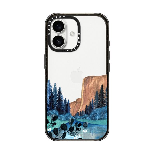 Papio Press x CASETiFY iPhone 16 ケース ブラック インパクトケース Yosemite by Papio Press