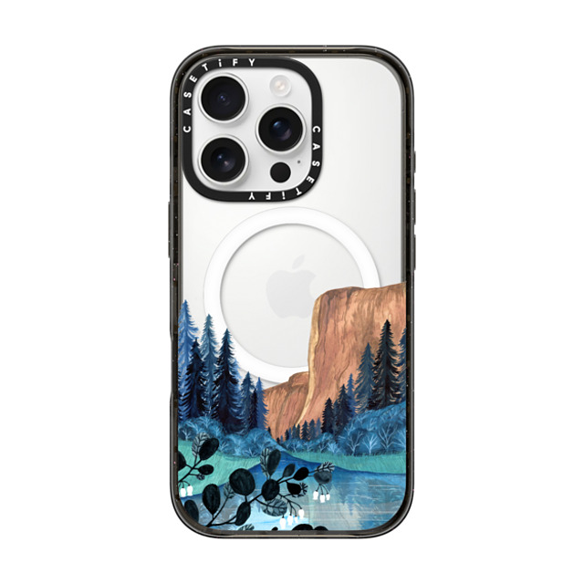 Papio Press x CASETiFY iPhone 16 Pro ケース ブラック インパクトケース MagSafe対応 Yosemite by Papio Press