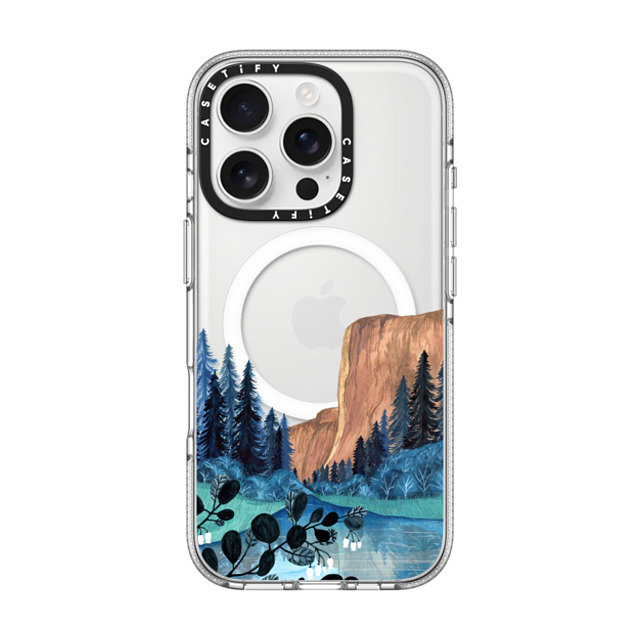 Papio Press x CASETiFY iPhone 16 Pro ケース クリア クリア ケース MagSafe対応 Yosemite by Papio Press