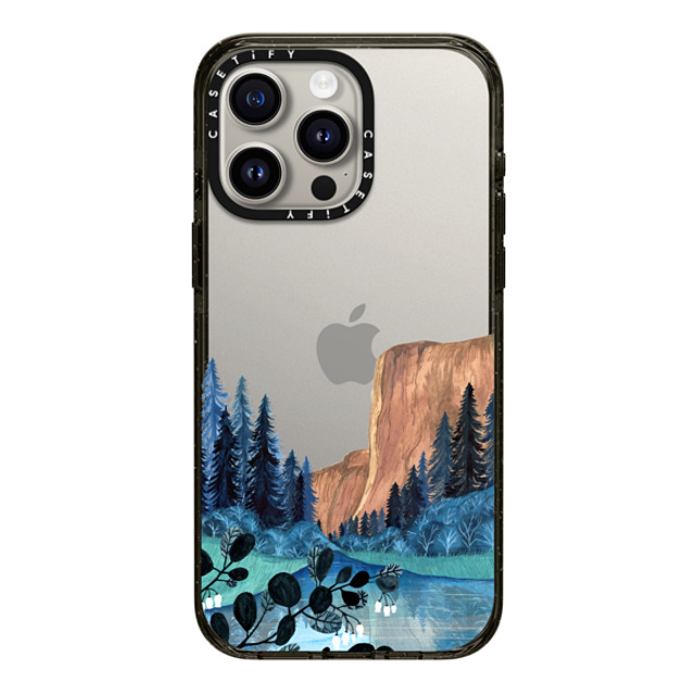 Papio Press x CASETiFY iPhone 15 Pro Max ケース ブラック インパクトケース Yosemite by Papio Press