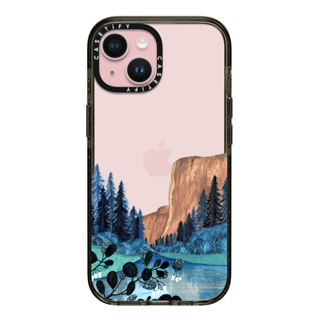 Papio Press x CASETiFY iPhone 15 ケース ブラック インパクトケース Yosemite by Papio Press