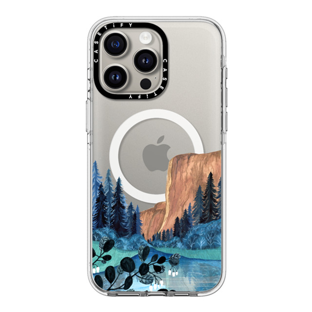 Papio Press x CASETiFY iPhone 15 Pro Max ケース クリア クリア ケース MagSafe対応 Yosemite by Papio Press