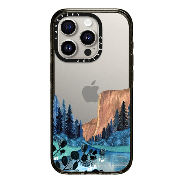 Papio Press x CASETiFY iPhone 15 Pro ケース ブラック インパクトケース Yosemite by Papio Press