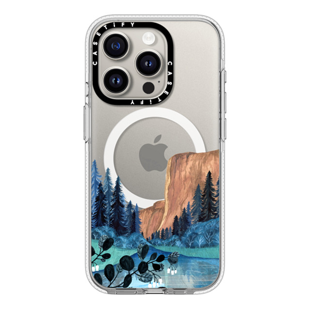 Papio Press x CASETiFY iPhone 15 Pro ケース クリア クリア ケース MagSafe対応 Yosemite by Papio Press