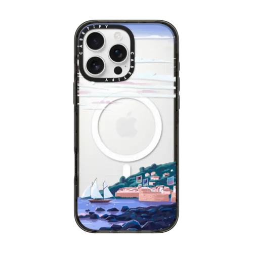 iPhone 16 Pro Max - Coastal Town by Papio Press