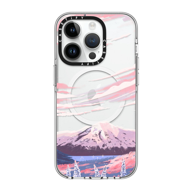 Papio Press x CASETiFY iPhone 14 Pro Case Clear Clear Case MagSafe Compatible Mount Cook by Papio Press Papio Press x CASETiFY iPhone 14 Pro Case Clear Clear Case MagSafe Compatible Mount Cook by Papio Press