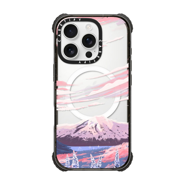Papio Press x CASETiFY iPhone 16 Pro Case Black ウルトラ インパクトケース MagSafe 対応 Mount Cook by Papio Press Papio Press x CASETiFY iPhone 16 Pro Case Black ウルトラ インパクトケース MagSafe 対応 Mount Cook by Papio Press