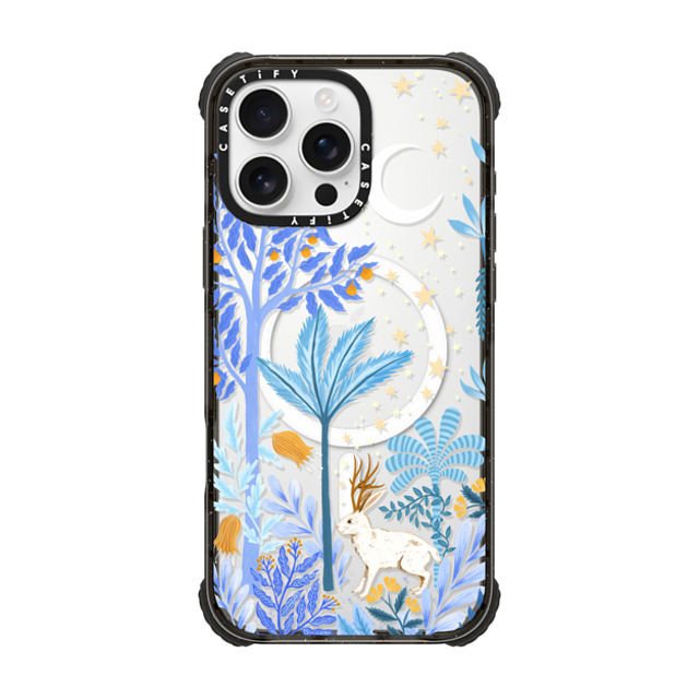Papio Press x CASETiFY iPhone 16 Pro Max Case Black ウルトラ インパクトケース MagSafe 対応 Jackalope Mythical Moon by Papio Press Papio Press x CASETiFY iPhone 16 Pro Max Case Black ウルトラ インパクトケース MagSafe 対応 Jackalope Mythical Moon by Papio Press