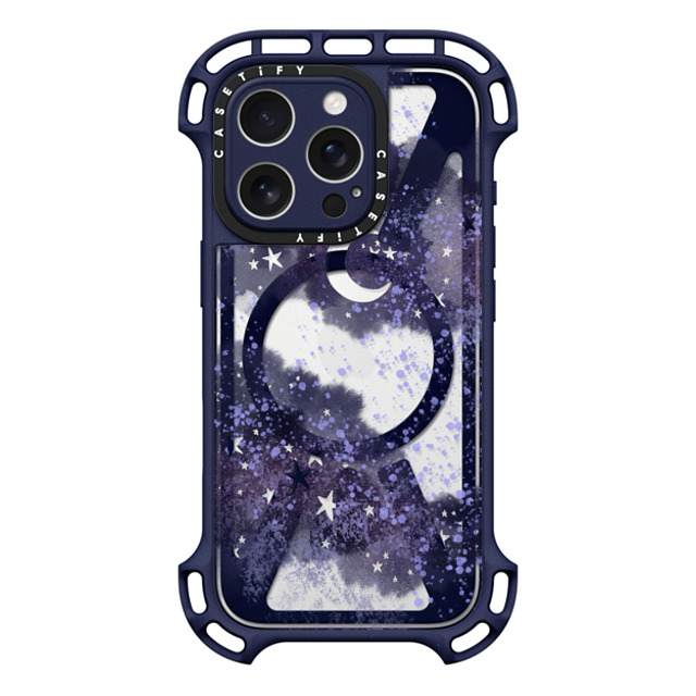Papio Press x CASETiFY iPhone 16 Pro Case Star,Fine Art インディゴ ウルトラ バウンスケース MagSafe対応 Inky night sky Back to School Papio Press x CASETiFY iPhone 16 Pro Case Star,Fine Art インディゴ ウルトラ バウンスケース MagSafe対応 Inky night sky Back to School