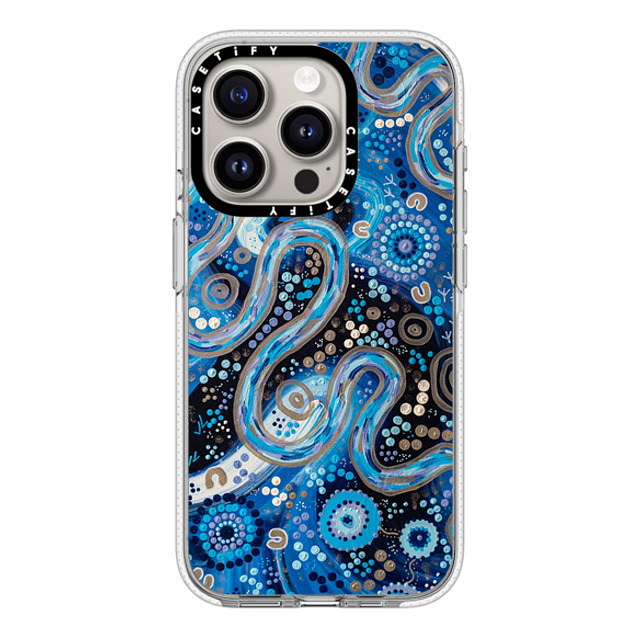 Mali Isabel x CASETiFY iPhone 15 Pro ケース クリア クリア ケース MagSafe対応 Deep as the Ocean Phone Case Back to School Mali Isabel x CASETiFY iPhone 15 Pro ケース クリア クリア ケース MagSafe対応 Deep as the Ocean Phone Case Back to School