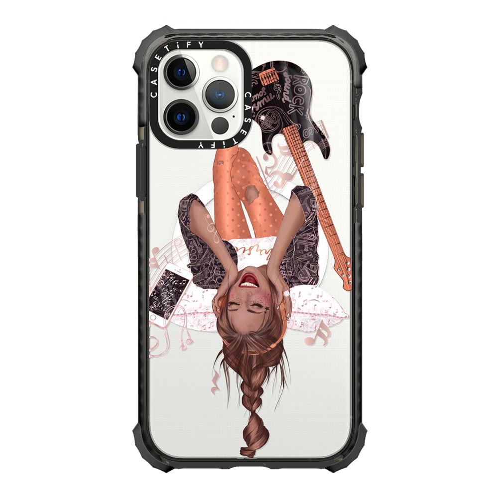 Rockstar Girl Disco Diva Music Lover Fashion Transparent Rock Casetify