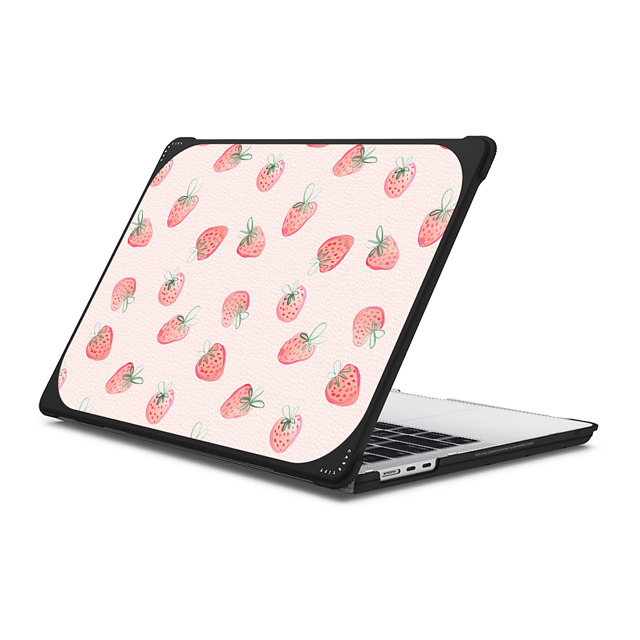 designlovefest x CASETiFY MacBook Air 13-inch (M2 - M4) ブラック バウンス ケース Strawberry Fields Father's Day designlovefest x CASETiFY MacBook Air 13-inch (M2 - M4) ブラック バウンス ケース Strawberry Fields Father's Day