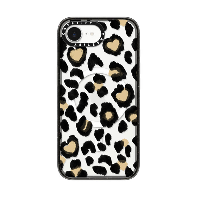 designlovefest x CASETiFY iPhone 16e ケース Leopard ブラック インパクトケース MagSafe対応 Leopard Love Father's Day designlovefest x CASETiFY iPhone 16e ケース Leopard ブラック インパクトケース MagSafe対応 Leopard Love Father's Day