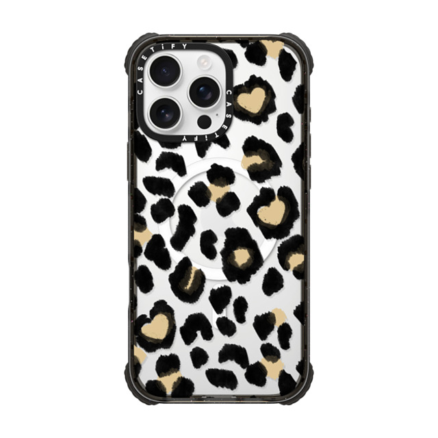 designlovefest x CASETiFY iPhone 16 Pro Max Case Leopard Black ウルトラ インパクトケース MagSafe 対応 Leopard Love Mother's Day designlovefest x CASETiFY iPhone 16 Pro Max Case Leopard Black ウルトラ インパクトケース MagSafe 対応 Leopard Love Mother's Day
