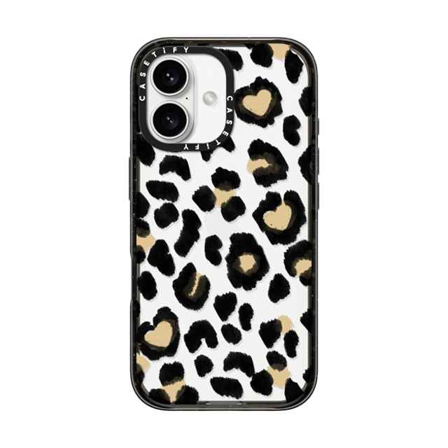 designlovefest x CASETiFY iPhone 16 Case Leopard Black Impact Case Leopard Love Mother's Day designlovefest x CASETiFY iPhone 16 Case Leopard Black Impact Case Leopard Love Mother's Day