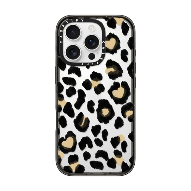 designlovefest x CASETiFY iPhone 16 Pro Case Leopard Black インパクトケース Leopard Love Mother's Day designlovefest x CASETiFY iPhone 16 Pro Case Leopard Black インパクトケース Leopard Love Mother's Day