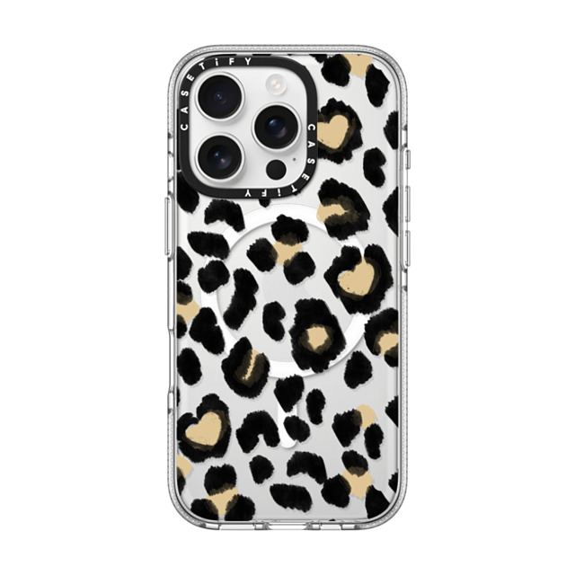designlovefest x CASETiFY iPhone 16 Pro Case Leopard Clear Clear Case MagSafe Compatible Leopard Love Mother's Day designlovefest x CASETiFY iPhone 16 Pro Case Leopard Clear Clear Case MagSafe Compatible Leopard Love Mother's Day
