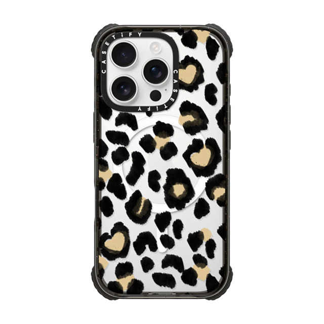 designlovefest x CASETiFY iPhone 16 Pro Case Leopard Black ウルトラ インパクトケース MagSafe 対応 Leopard Love Mother's Day designlovefest x CASETiFY iPhone 16 Pro Case Leopard Black ウルトラ インパクトケース MagSafe 対応 Leopard Love Mother's Day