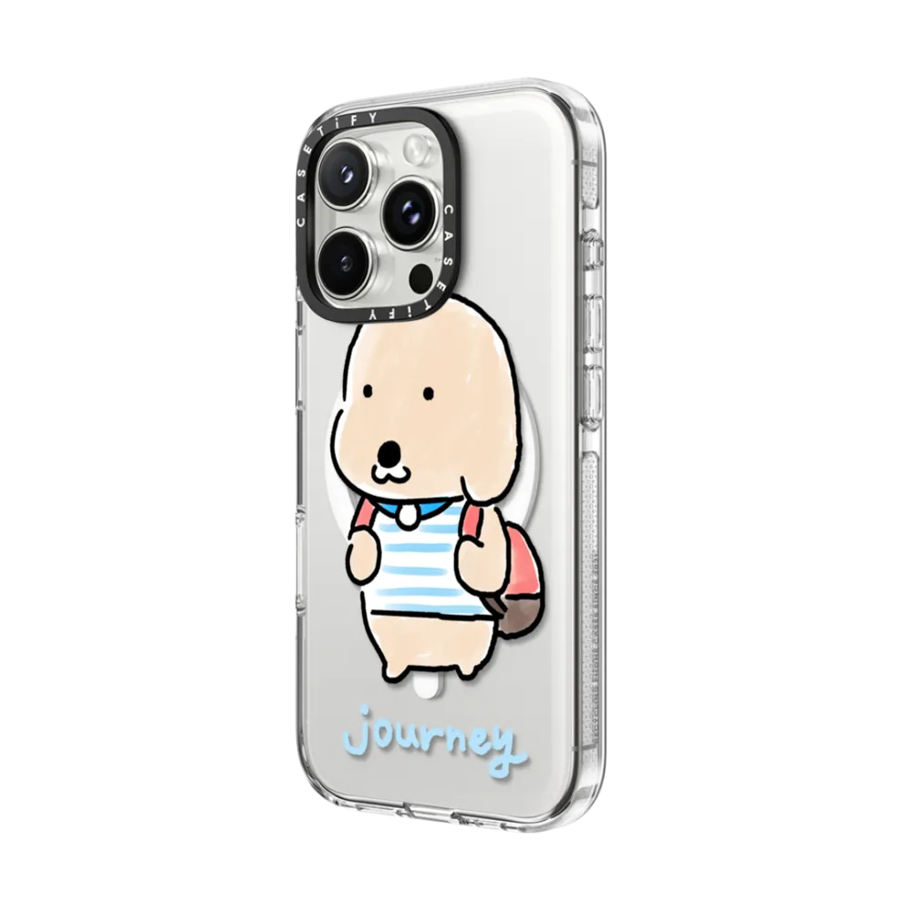 Clear iPhone 16 Pro Max Case MagSafe Compatible - JOURNEY BY NAMSEE