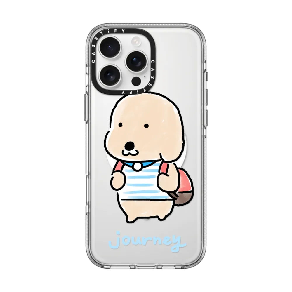 Clear iPhone 16 Pro Max Case MagSafe Compatible - JOURNEY BY NAMSEE