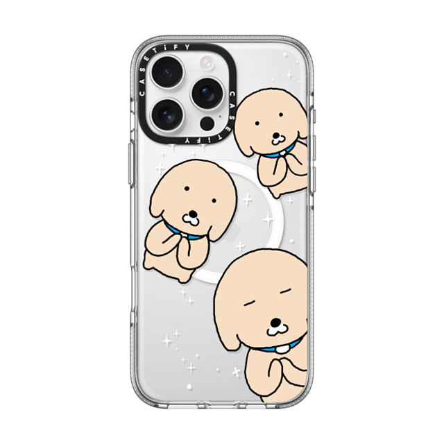 namsee x CASETiFY iPhone 16 Pro Max ケース Dog,Animal クリア クリア ケース MagSafe対応 PLEASE BY NAMSEE Mother's Day namsee x CASETiFY iPhone 16 Pro Max ケース Dog,Animal クリア クリア ケース MagSafe対応 PLEASE BY NAMSEE Mother's Day