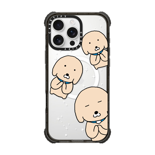 namsee x CASETiFY iPhone 16 Pro Max Case Dog,Animal Black ウルトラ インパクトケース MagSafe 対応 PLEASE BY NAMSEE Father's Day namsee x CASETiFY iPhone 16 Pro Max Case Dog,Animal Black ウルトラ インパクトケース MagSafe 対応 PLEASE BY NAMSEE Father's Day