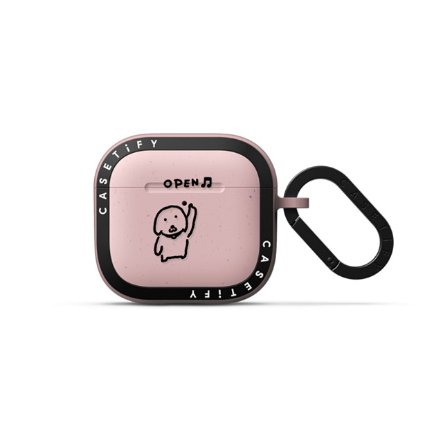 namsee x CASETiFY AirPods 4 プリムローズ ピンク バウンス ケース OPEN BY NAMSEE