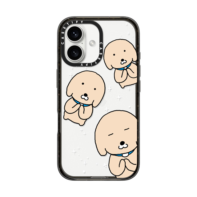 namsee x CASETiFY iPhone 16 ケース Dog,Animal ブラック インパクトケース PLEASE BY NAMSEE Father's Day namsee x CASETiFY iPhone 16 ケース Dog,Animal ブラック インパクトケース PLEASE BY NAMSEE Father's Day