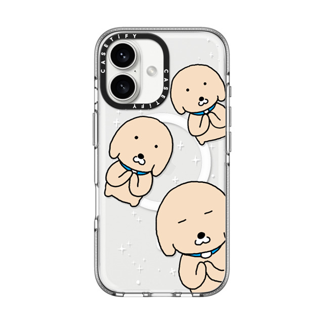 namsee x CASETiFY iPhone 16 Case Dog,Animal Clear Clear Case MagSafe Compatible PLEASE BY NAMSEE Mother's Day namsee x CASETiFY iPhone 16 Case Dog,Animal Clear Clear Case MagSafe Compatible PLEASE BY NAMSEE Mother's Day